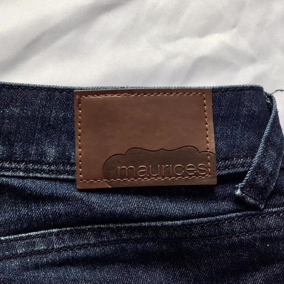 🔴𝗕𝗢𝗚𝗢🔴maurices size 11 12 regular straight womens jeans - Picture 1 of 16